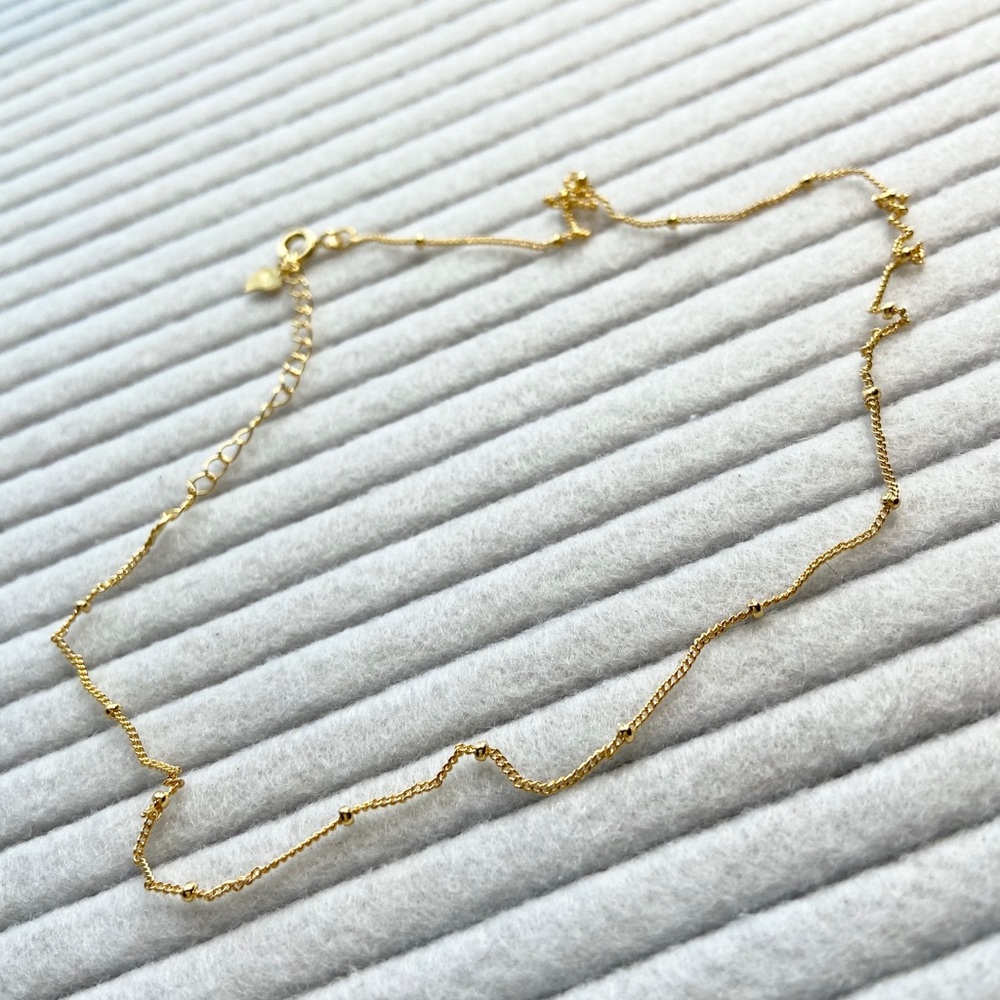 NEW Necklace Chain - Sterling Silver + 18k…